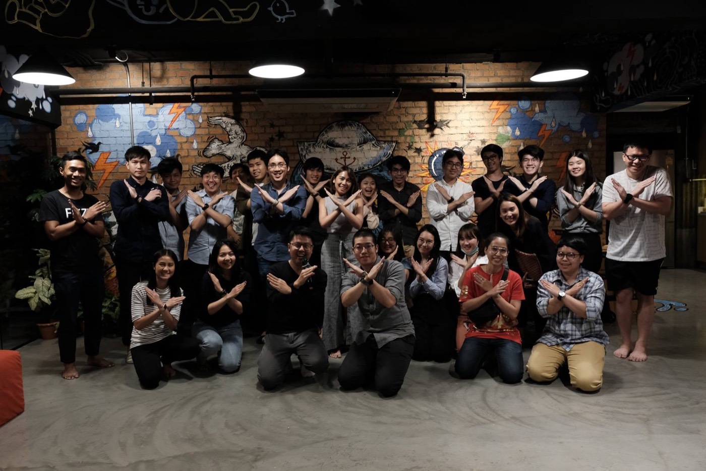 UX Connext group photo with Watee highlighted